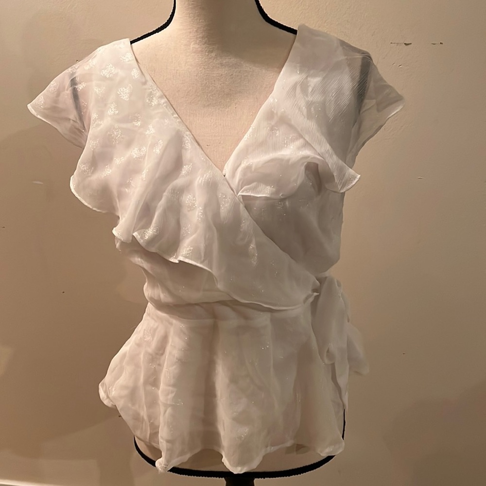 Design Lab Fancy Blouse S